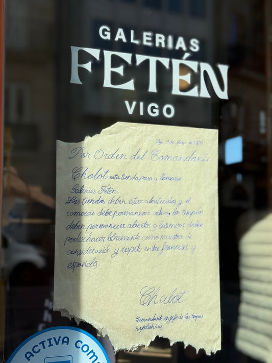 La Reconquista de Vigo con Galerías Fetén