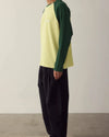 Sudadera CREWNECK GREEN WAFFLE – Algodón Orgánico