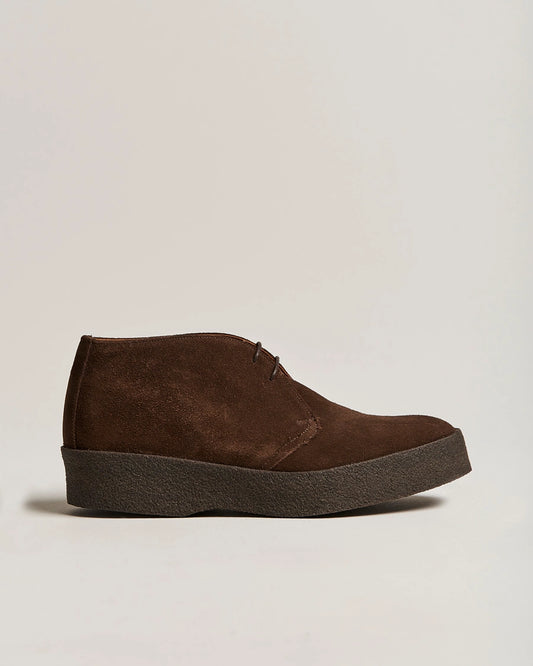 Botas Hi Top Chukka Suede Chocolate