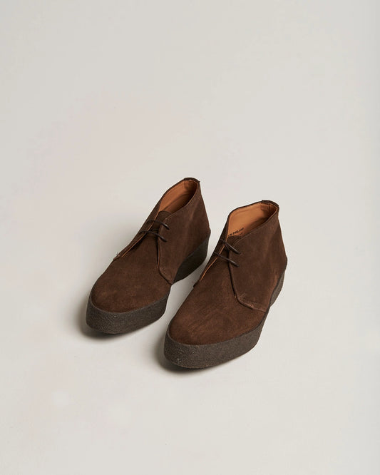 Botas Hi Top Chukka Suede Chocolate