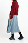 Jersey Babol brick de Suite13Lab en baby alpaca y lana merino RWS, hecho en España
