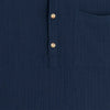 Camisa navy CARLA – Algodón Orgánico