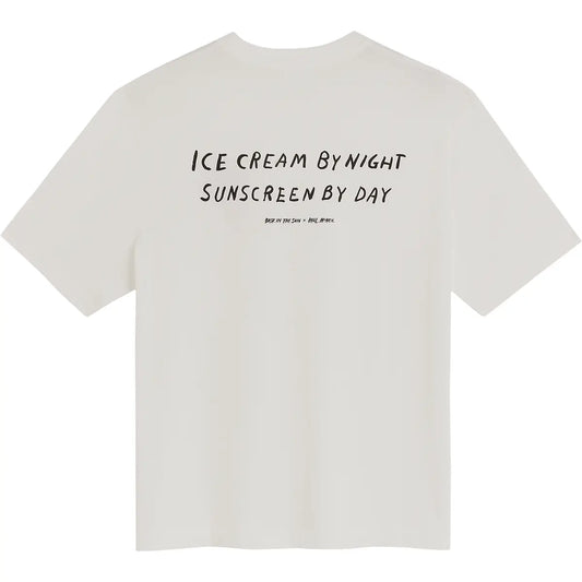 Camiseta natural ICECREAM– Algodón Orgánico
