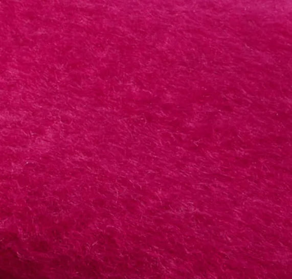 Foulard Mohair Liso Rosa Fucsia