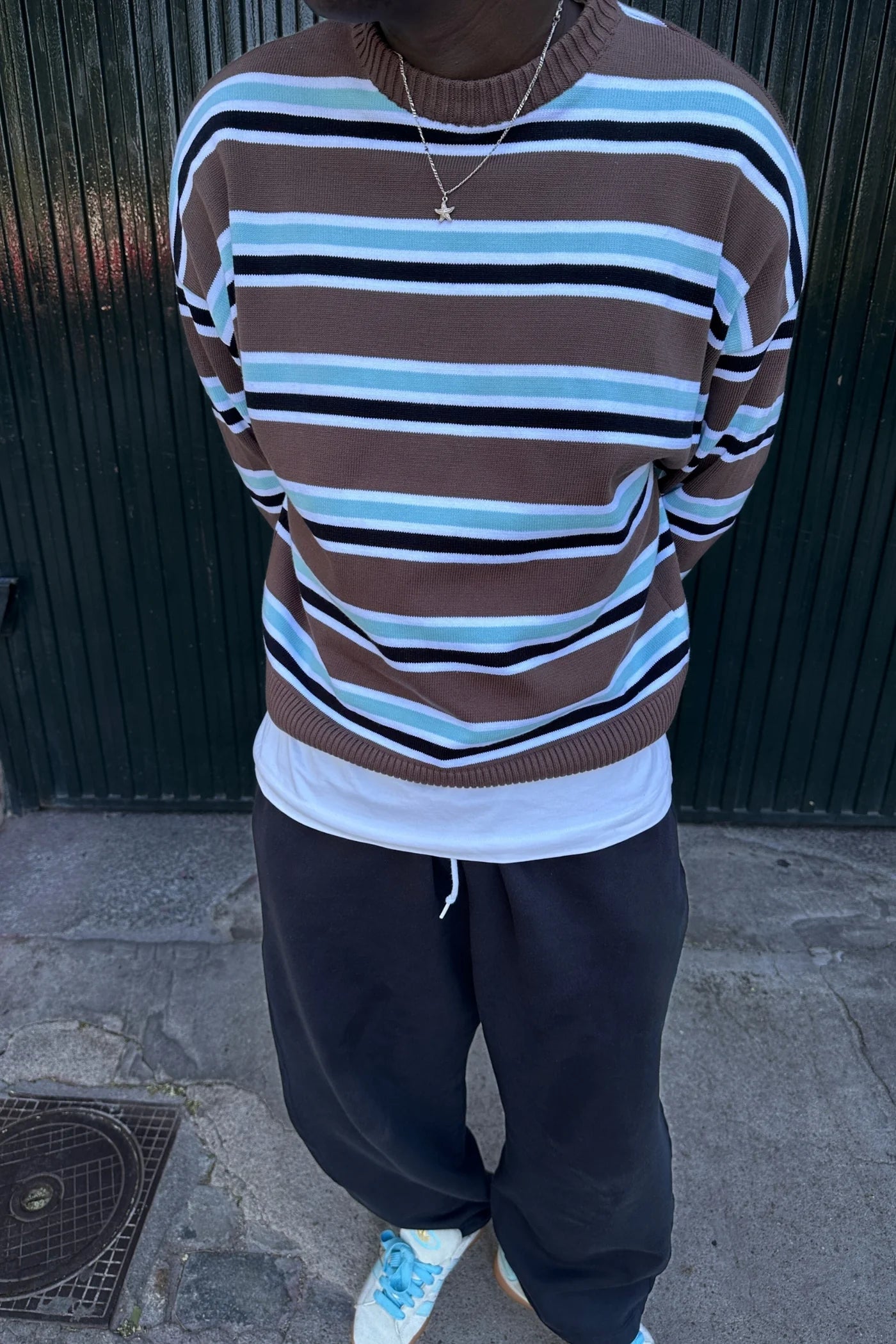 Jersey Bright Rayas Marrón