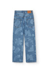 Pantalón Vaquero Laser Print – Algodón Orgánico