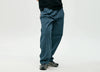 Pantalón chino navy lavado de NWHR en algodón orgánico GOTS, corte relaxed fit