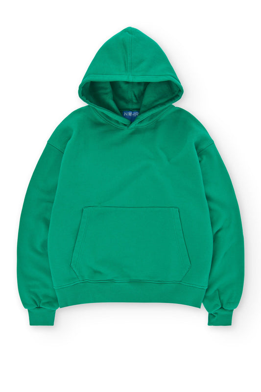 Sudadera con Capucha Essential Verde Opalino – Algodón Orgánico
