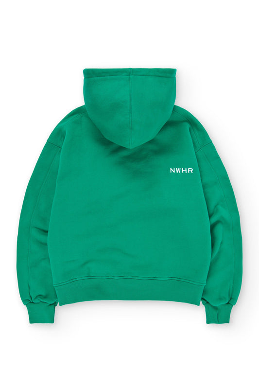 Sudadera con Capucha Essential Verde Opalino – Algodón Orgánico