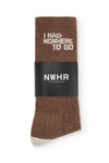 Lost Brown Socks – Organic Cotton | NWHR