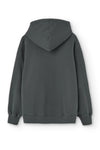 Sudadera con Capucha Black Washed – Algodón Orgánico