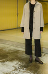 Gabardina Barry beige de TRIANA by C, repelente al agua con forro de cuadro vichy