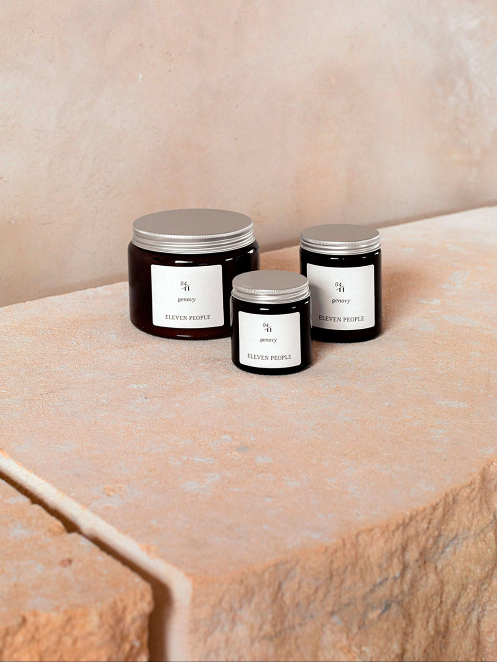 Vela 04 Genovy Rosa, Geranio y Vetiver Ámbar