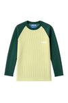 Sudadera CREWNECK GREEN WAFFLE – Algodón Orgánico